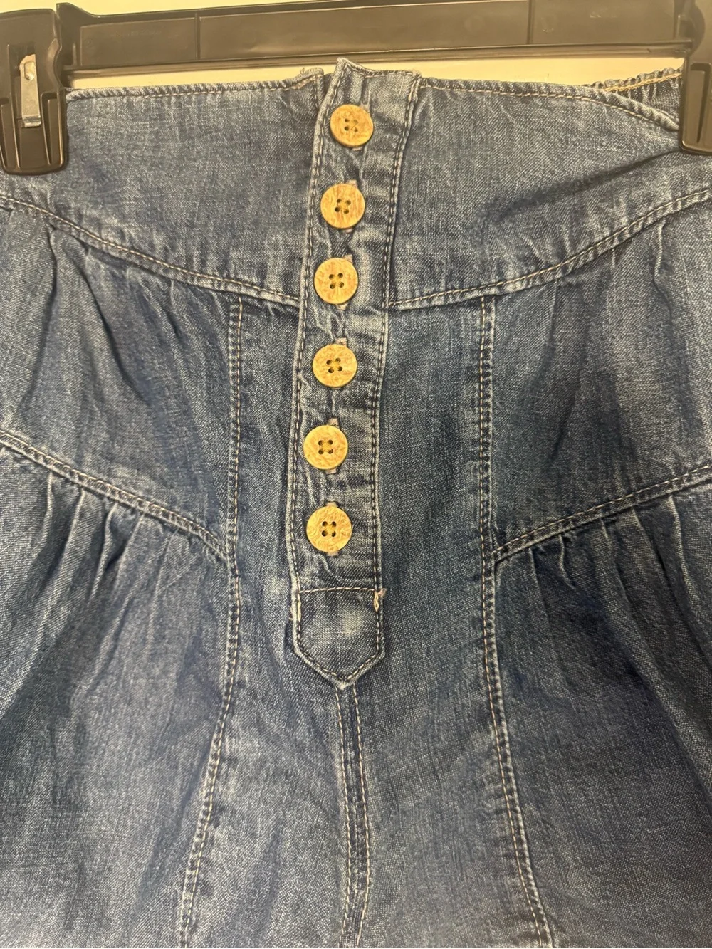 Free People Fleur Denim Shorts